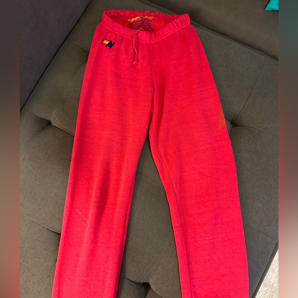 Aviator Nation lightning bolt sweats size XS in Excellent cond. only worn once